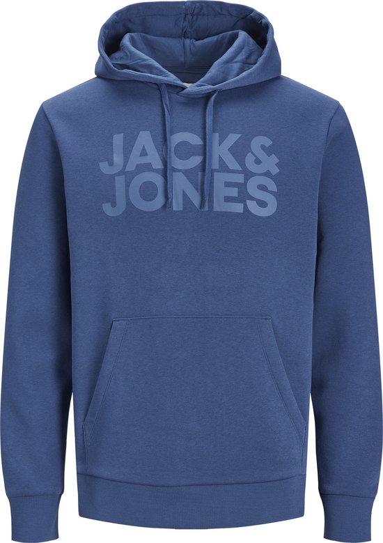 JACK & JONES - JJEcorp Logo Sweat Hood Kids Red Hoodie
