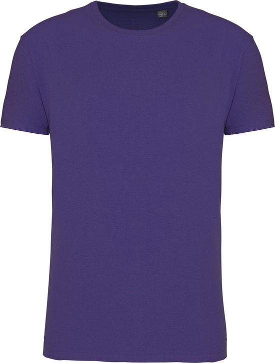 2 Pack Biologisch Premium unisex T-shirt ronde hals 'BIO190' Kariban Deep Purple - S