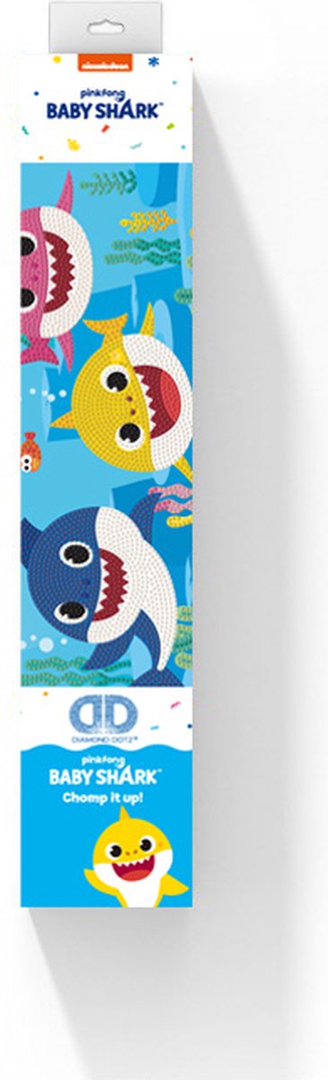 DIAMOND DOTZ Baby Shark Chomp It Up! - Diamond Painting - 5.066 Dotz - 35x27 cm