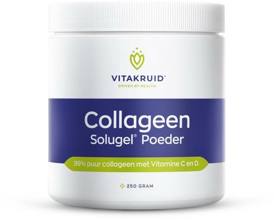Vitakruid - Collageen Solugel Poeder - 250 gr