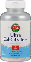 KAL Ultra Calcium Citraat+ 120 tabletten