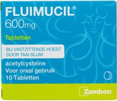 Fluimucil Tabletten 600mg - 2 x 10 tabletten