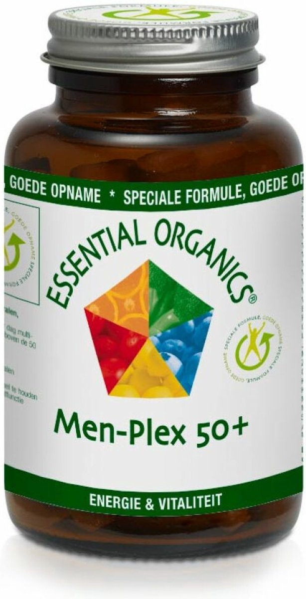 Goedkoopste Essential Organics Men-Plex 50 - 90 Tabletten - Multivitamine