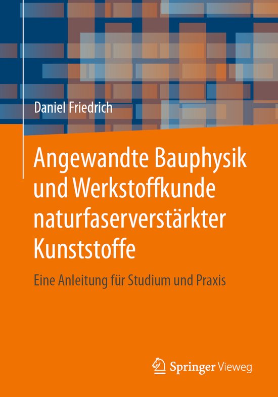Angewandte Bauphysik und Werkstoffkunde naturfaserverstaerkt ... - cover