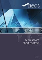 NEC3 Term Service Short Contract TSSC