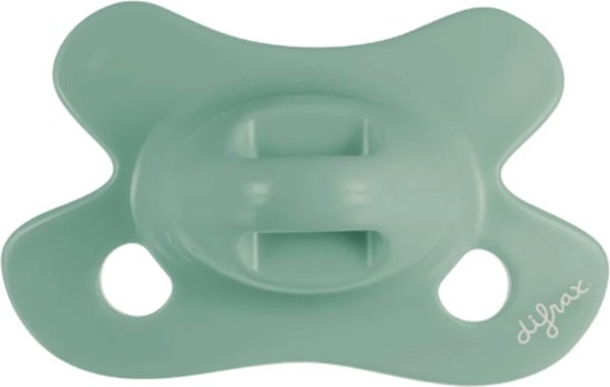 Difrax Fopspeen Uni Sage Natural -2/+2mnd Newborn van Difrax — afbeelding 5