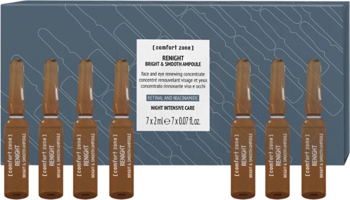 Goedkoopste Comfort Zone Renight Bright & Smooth Ampoule Set 14 ml