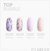 Manicure Top Bubble Claresa Gold Mat no wipe