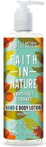 Faith In Nature Hand & Bodylotion Grapefruit & Orange 400 ml