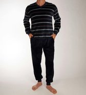 Götzburg Pyjama lange broek - 693 Blue - maat L (L) - Heren Volwassenen - Katoen/polyester- 452204-3041-693-L