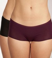 Schiesser 2PACK Shorts - 95/5 Organic Dames Onderbroek - Maat XL