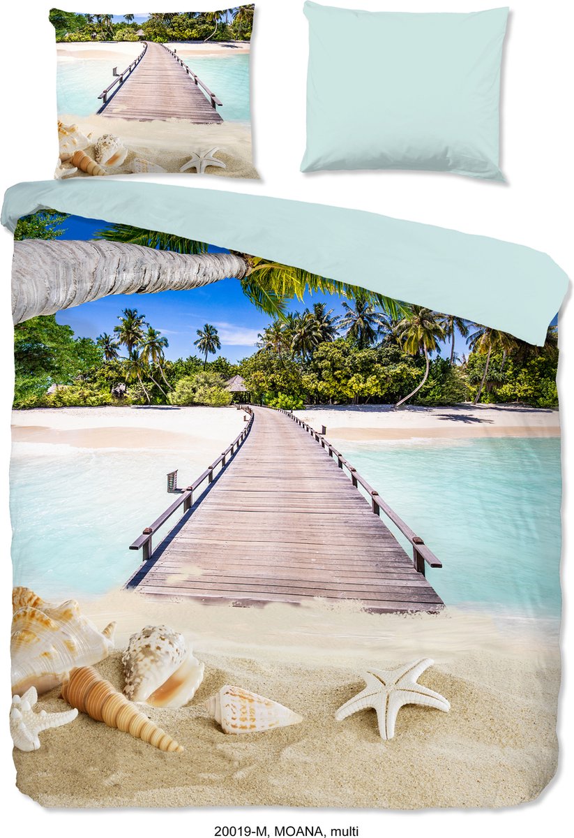 Pure Dekbedovertrek "strand" - Multi - (240x200/220 cm) - Microfiber