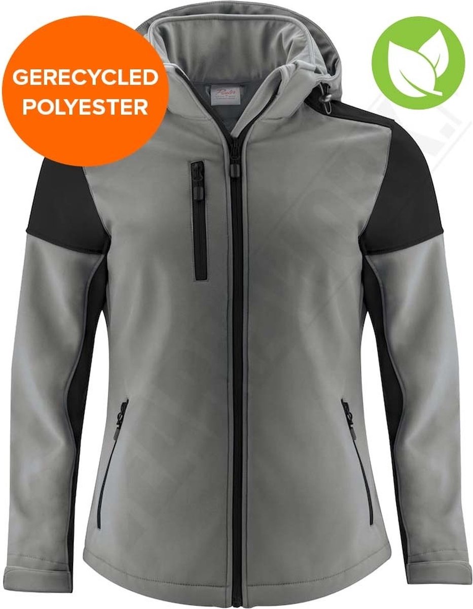Printer PRIME SOFTSHELL PRIME LADY 2261066 - Staalgrijs/Zwart - L