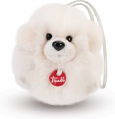 Trudi - Charm Sleutelhanger Hond (XXS-29207) - Pluche knuffel - Ca. 12 cm (Maat XXS) - Geschikt voor jongens en meisjes - Wit