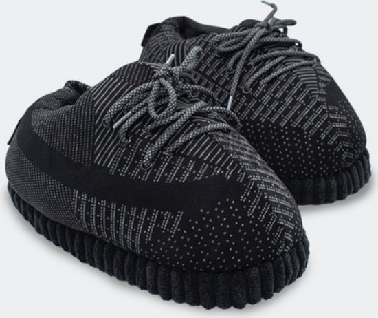 Footzynederland®YZY Reflect black - Sneaker sloffen - nike stijl - One size fits all - Pantoffels - yeezy stijl - Footzy