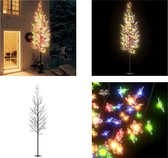 vidaXL-Kerstboom-met-1200-LED's-meerkleurig-licht-kersenbloesem-400-cm - Kerstboom - Kerstbomen - Kerst Boom - Kerst Bomen