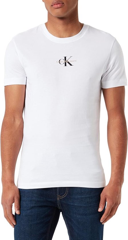 Calvin Klein T-shirt Wit voor Mannen - maat L