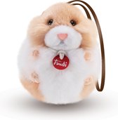 Trudi - Charm Sleutelhanger Hamster (XXS-29208) - Pluche knuffel - Ca. 12 cm (Maat XXS) - Geschikt voor jongens en meisjes - Beige