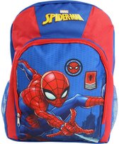 Marvel Rugzak Spiderman blauw Kids & Kind Jongens - Maat: One-Size