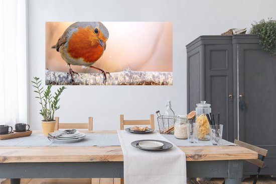 Affiche Robin - Branche - Arbre - 150x75 cm