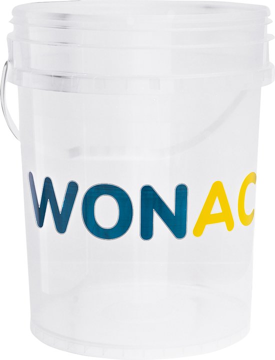 Wonact Emmer - Muizenval emmer - Transparant - 20L - 30 cm - Voor bij Flip deksel muizenval - Met Hengsel - Zonder Deksel