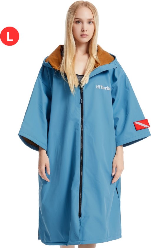 Nivard Surf Poncho Pour Adultes - Serviette à Langer Douce - Femme & Homme - Taille L