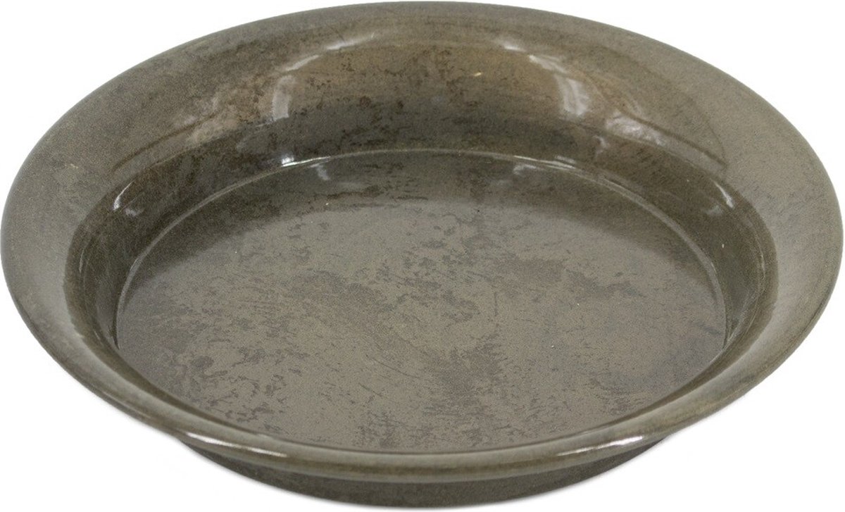 HomeBound by KY | Metalen tray olive | 15,5x15,5x2cm | dienblad/plateau | tray | decoratieve schaal