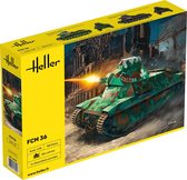 1:35 Heller 30322 FCM36 Tank Plastic Modelbouwpakket