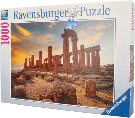 Ravensburger puzzel Italian landscapes: Sicily 1 - Legpuzzel - 1000 stukjes