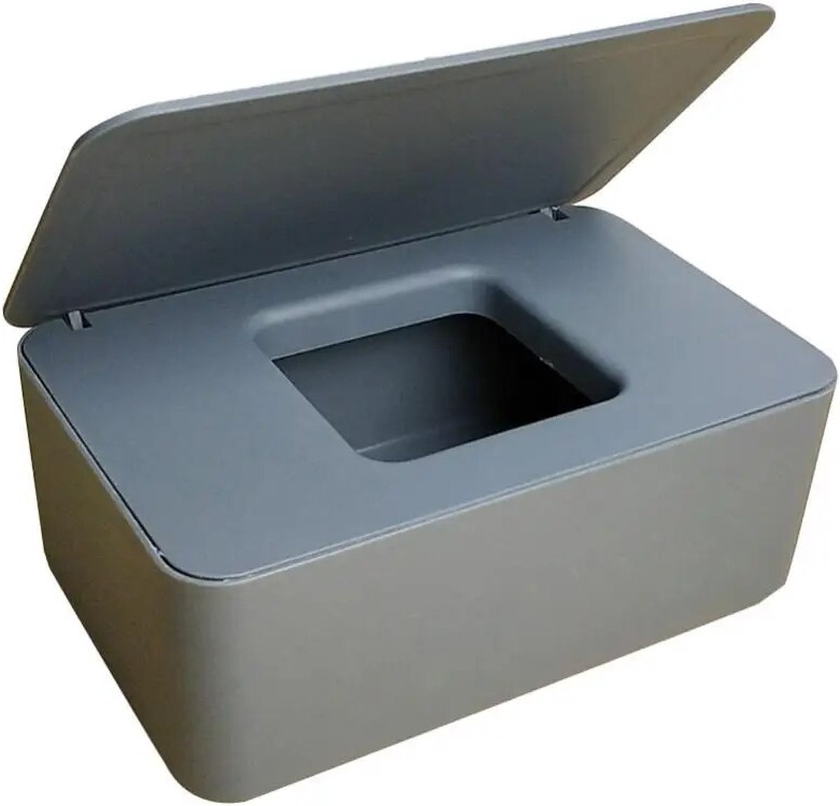 Vochtig toiletpapier houder - Grijs - Natte doekjes - Tissue box - Siliconen afdichting