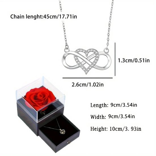 Bestyle Keltische ring 925 zilver / hart / claddagh glanzend sieraden voor dames meisjes verjaardagscadeau maat 47-67 kleur zilver/roze rood/goud
