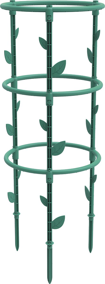 EDA - Plantensteun- support voor bloembak of perk - dia 25 x 66,3 cm hoog - Canada Green