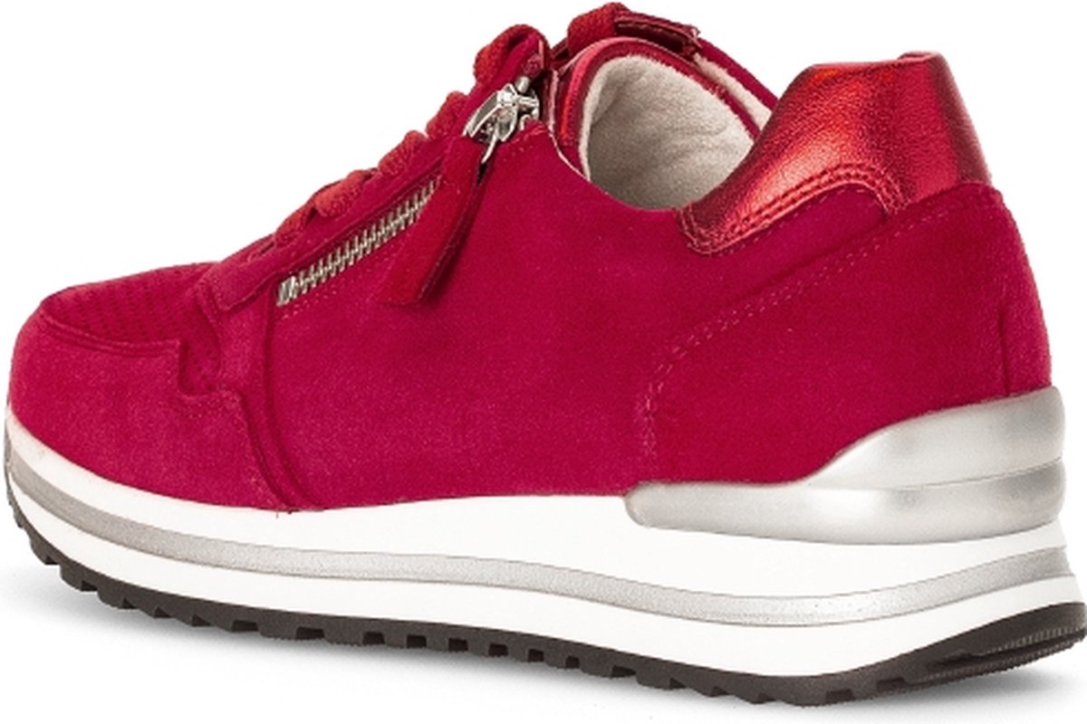 Gabor 528 Lage sneakers Dames Rood Maat 41 bol