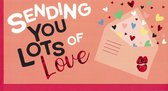 Wenskaart - Kaart - Valentijn - Sending You Lots of Love