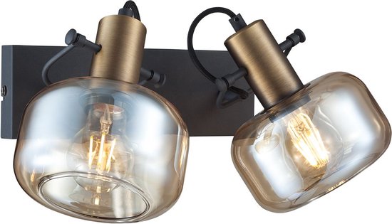 Steinhauer wandlamp Glaslic - brons - metaal - 3865BR