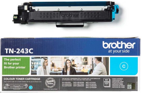 Brother TN-243C Cartouche de toner 1 pièce(s) Original Cyan