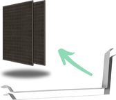 LDY - Zonnepaneel Beugel - Aluminium Zonnepaneel Frame - Zonnepaneel Beugel voor Plat Dak - Eenvoudig te monteren - Landscape Opstelling - Geschikt voor bijna alle Zonnepanelen