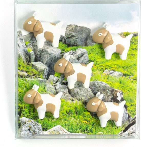 Chèvre magnétique Trendform - lot de 5 différents