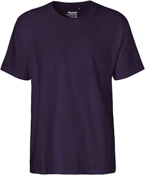 2 Pack Fairtrade Unisex Classic T-Shirt met korte mouwen Purple - M