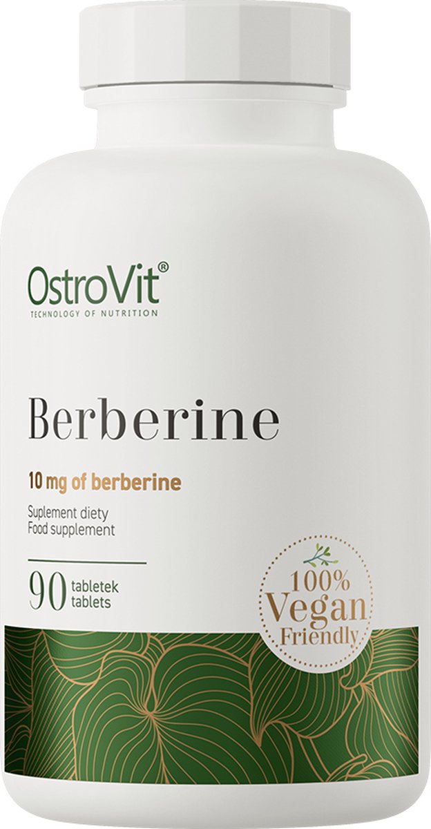 Goedkoopste Berberine - 500mg - Veganistisch - 90 Tabletten - Berberine Supplementen - OstroVit - Laboratorium getest kwaliteit!