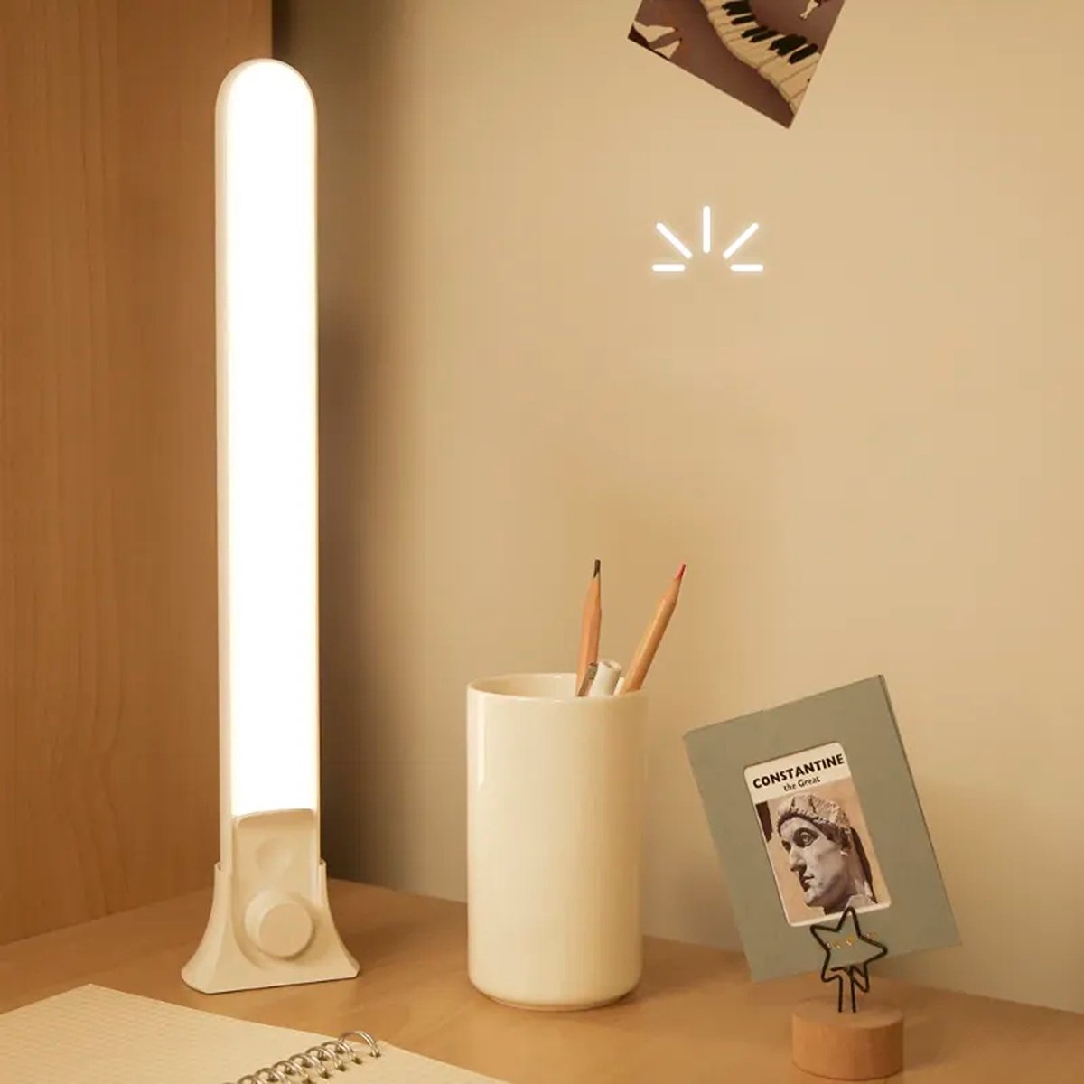 My Arc - Licht Stok - Leeslamp - Magneet Lamp - Muurlamp - Bureaulamp Met USB-oplaadbare Accu - Draagbare Noodlamp - Campinglicht Met Dimfunctie.