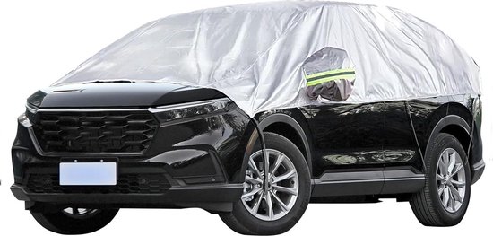 Demi-Housse Protection Voiture Hiver - Bâche Pare-Brise Et Toit Imperméable Pour Berline