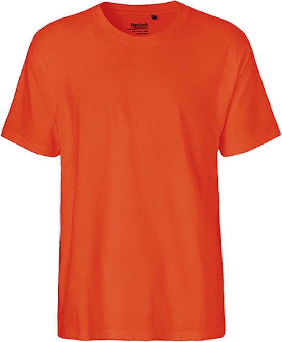 2 Pack Fairtrade Unisex Classic T-Shirt met korte mouwen Orange - S