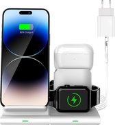 Station de recharge Apple - Station de recharge sans fil - Station de recharge iPhone, Apple Watch et Airpods