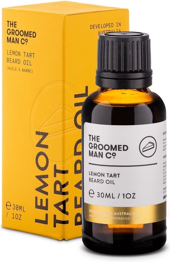 The Groomed Man Co. Lemon Tart Beard oil , 30ML