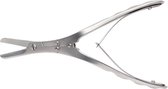 Belux Surgical Instruments / Caplan neustussenschaar, 21 CM Dubbelzijdig, schuine schachten, rechte bladen, stompe punten, dubbel veerhandvat - promotie tegen voordeelprijs