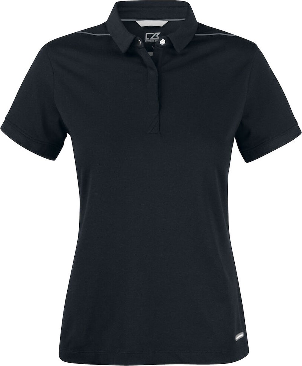 Cutter & Buck Advantage Performance Polo Dames 354423 - Zwart - XL