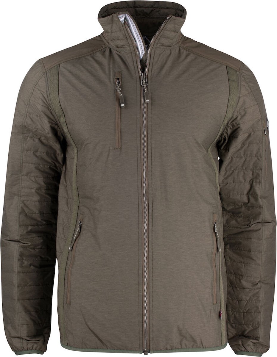 Cutter & Buck Packwood Jacket Heren 351426 Mélange Olijfgroen Melange