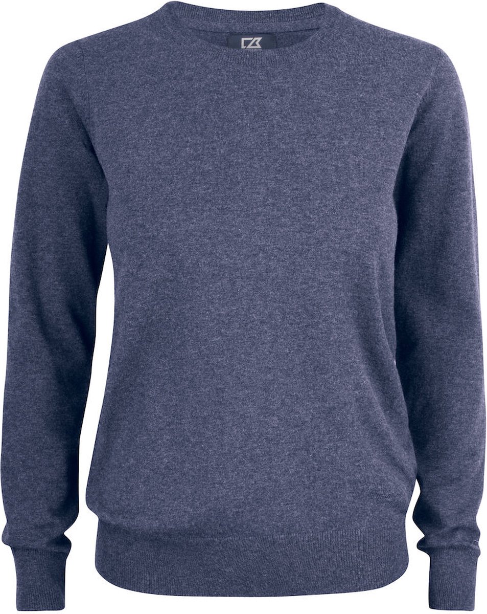 Cutter & Buck Oakville Crewneck Dames 355417 - Navy Melange - M