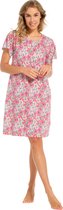 Katoenen Pastunette nachthemd bloemen - Groen - Maat - 40